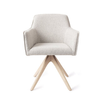 Jesper Home Hofu Checkers Charm Eetkamerstoel - Revolve Oak Bleach