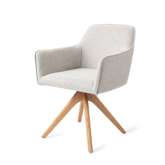 Jesper Home Hofu Checkers Charm Eetkamerstoel - Revolve Oak Natural