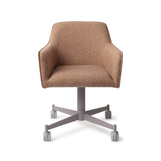 Jesper Home Hofu French Toast Eetkamerstoel - Caster Grey