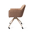 Jesper Home Hofu French Toast Eetkamerstoel - Glide Beige