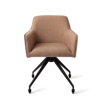 Jesper Home Hofu French Toast Eetkamerstoel - Glide Black