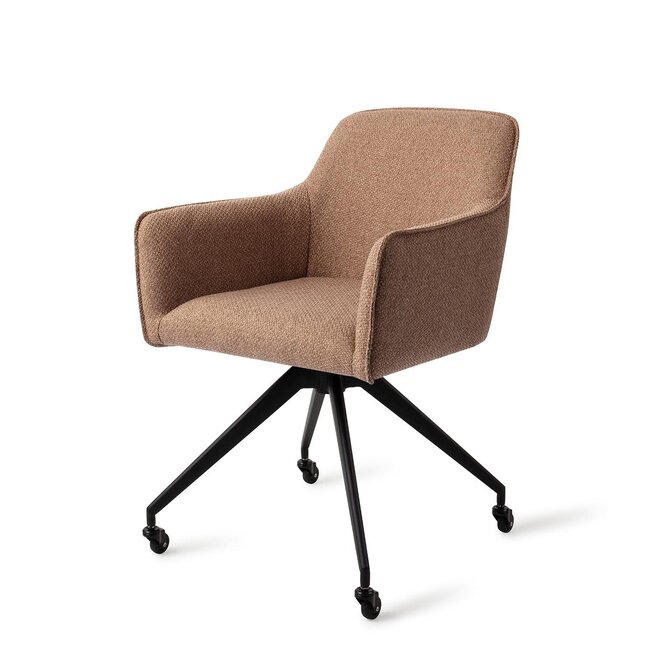 Jesper Home Hofu French Toast Eetkamerstoel - Glide Black