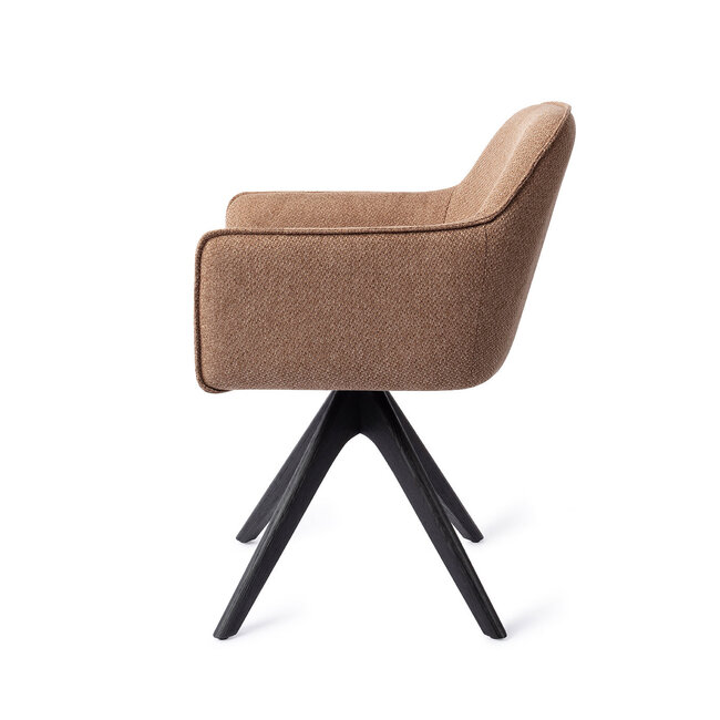 Jesper Home Hofu French Toast Eetkamerstoel - Revolve Oak Black