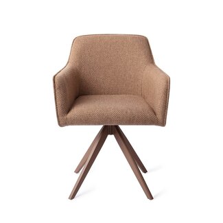 Jesper Home Hofu French Toast Eetkamerstoel - Turn Brown