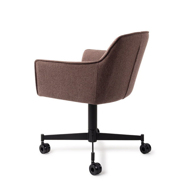 Jesper Home Hofu Potters Clay Eetkamerstoel - Caster Black