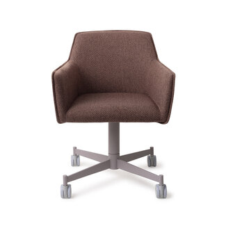 Jesper Home Hofu Potters Clay Eetkamerstoel - Caster Grey