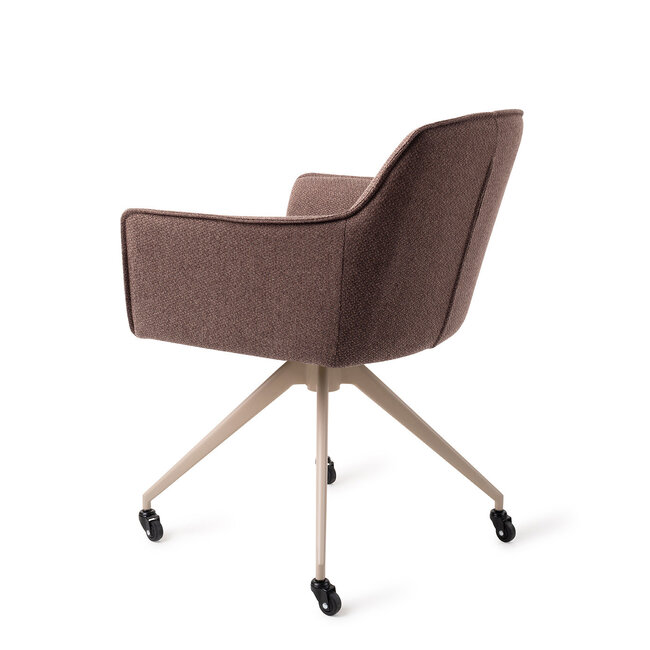 Jesper Home Hofu Potters Clay Eetkamerstoel - Glide Beige