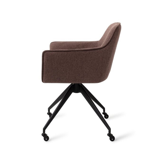 Jesper Home Hofu Potters Clay Eetkamerstoel - Glide Black