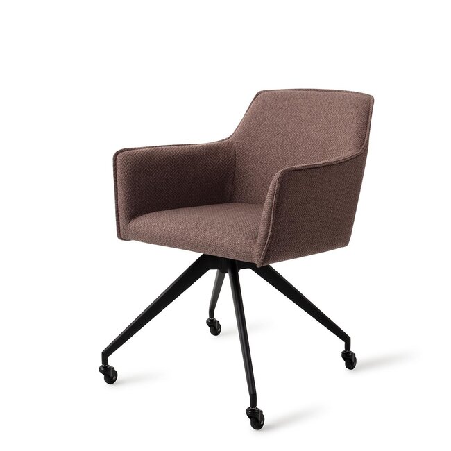 Jesper Home Hofu Potters Clay Eetkamerstoel - Glide Black