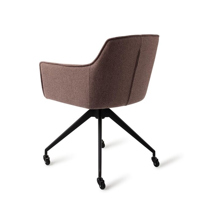 Jesper Home Hofu Potters Clay Eetkamerstoel - Glide Black