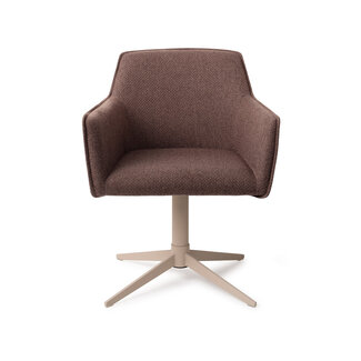 Jesper Home Hofu Potters Clay Eetkamerstoel - Quad Beige