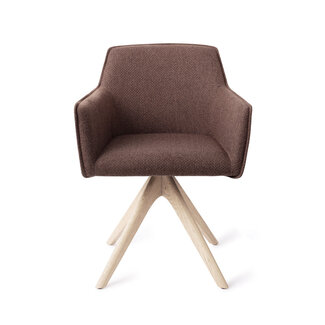 Jesper Home Hofu Potters Clay Eetkamerstoel - Revolve Oak Bleach