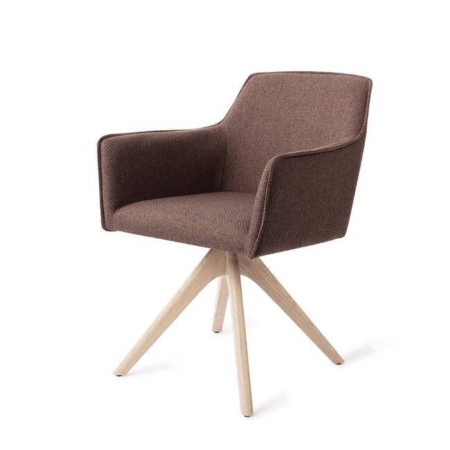 Jesper Home Hofu Potters Clay Eetkamerstoel - Revolve Oak Bleach