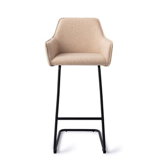 Jesper Home Hofu Wild Walnut Barkruk - Arch Black (H)