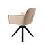 Jesper Home Hofu Wild Walnut Eetkamerstoel - Revolve Oak Black