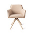 Jesper Home Hofu Wild Walnut Eetkamerstoel - Revolve Oak Bleach