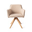 Jesper Home Hofu Wild Walnut Eetkamerstoel - Revolve Oak Natural