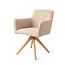 Jesper Home Hofu Wild Walnut Eetkamerstoel - Revolve Oak Natural