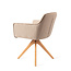 Jesper Home Hofu Wild Walnut Eetkamerstoel - Revolve Oak Natural