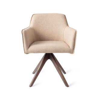 Jesper Home Hofu Wild Walnut Eetkamerstoel - Revolve Oak Walnut