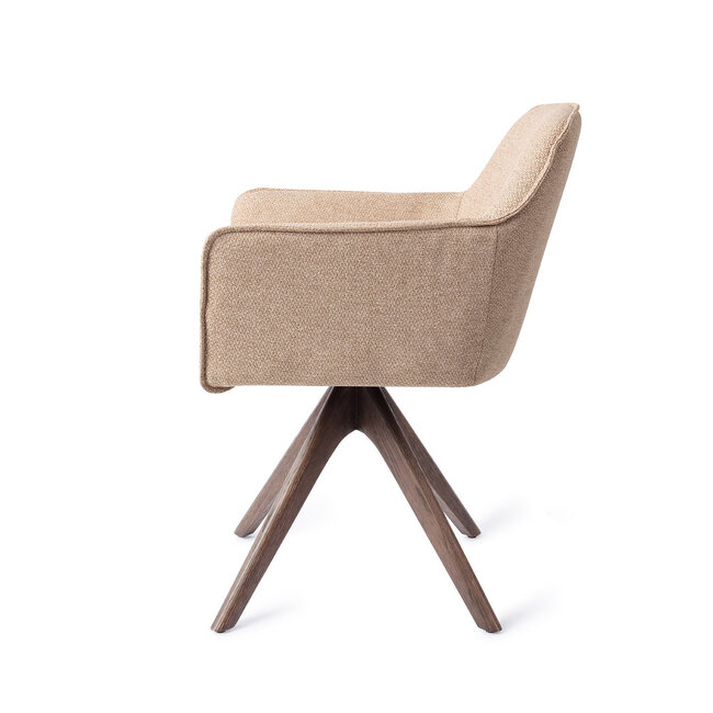Jesper Home Hofu Wild Walnut Eetkamerstoel - Revolve Oak Walnut