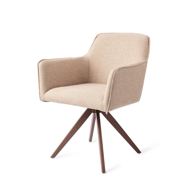 Jesper Home Hofu Wild Walnut Eetkamerstoel - Turn Brown