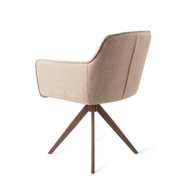Jesper Home Hofu Wild Walnut Eetkamerstoel - Turn Brown