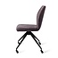 Jesper Home Ikata Almost Black Eetkamerstoel - Glide Black