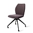 Jesper Home Ikata Almost Black Eetkamerstoel - Glide Black