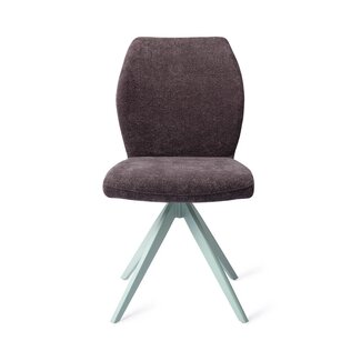 Jesper Home Ikata Almost Black Eetkamerstoel - Turn Mint