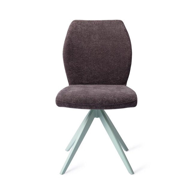 Jesper Home Ikata Almost Black Eetkamerstoel - Turn Mint