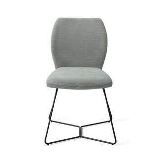 Jesper Home Ikata Breezy Blue Eetkamerstoel - Beehive Black