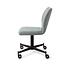 Jesper Home Ikata Breezy Blue Eetkamerstoel - Caster Black