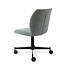 Jesper Home Ikata Breezy Blue Eetkamerstoel - Caster Black
