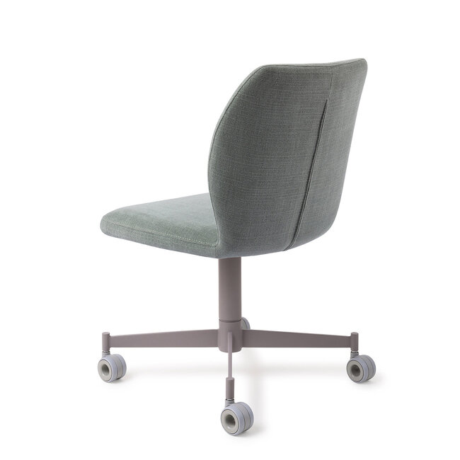 Jesper Home Ikata Breezy Blue Eetkamerstoel - Caster Grey