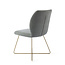 Jesper Home Ikata Breezy Blue Eetkamerstoel - Cross Gold