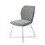 Jesper Home Ikata Breezy Blue Eetkamerstoel - Cross Steel