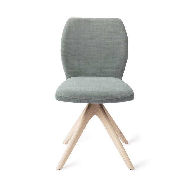 Jesper Home Ikata Breezy Blue Eetkamerstoel - Revolve Oak Bleach