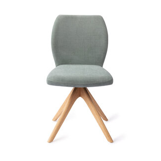 Jesper Home Ikata Breezy Blue Eetkamerstoel - Revolve Oak Natural