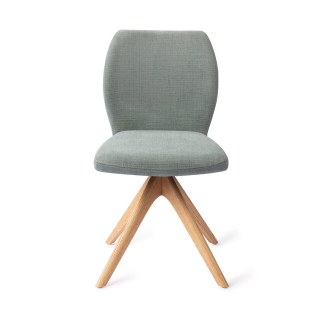 Jesper Home Ikata Breezy Blue Eetkamerstoel - Revolve Oak Natural