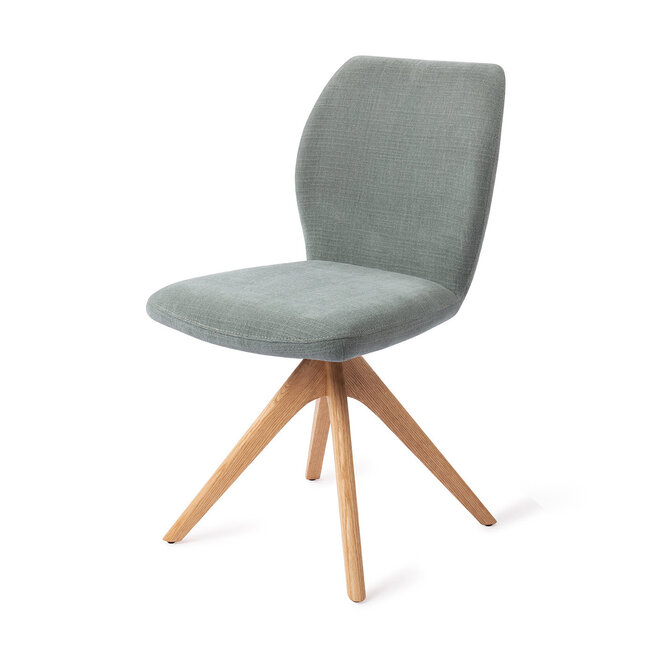 Jesper Home Ikata Breezy Blue Eetkamerstoel - Revolve Oak Natural