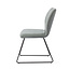 Jesper Home Ikata Breezy Blue Eetkamerstoel - Slide Black