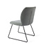 Jesper Home Ikata Breezy Blue Eetkamerstoel - Slide Black