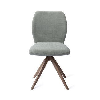 Jesper Home Ikata Breezy Blue Eetkamerstoel - Turn Brown