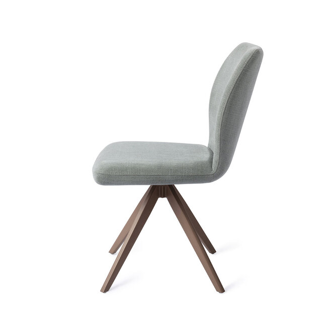 Jesper Home Ikata Breezy Blue Eetkamerstoel - Turn Brown