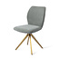Jesper Home Ikata Breezy Blue Eetkamerstoel - Turn Gold