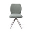 Jesper Home Ikata Breezy Blue Eetkamerstoel - Turn Steel