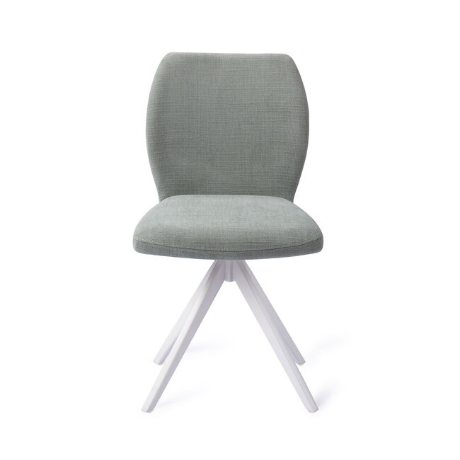 Jesper Home Ikata Breezy Blue Eetkamerstoel - Turn White