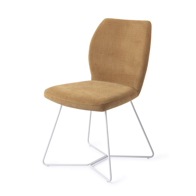 Jesper Home Ikata Honey Harvest Eetkamerstoel - Beehive White