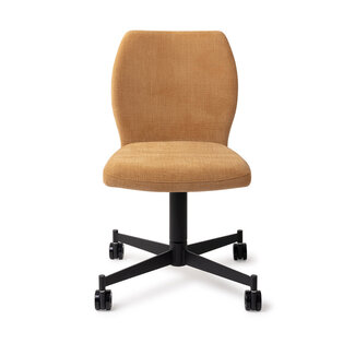 Jesper Home Ikata Honey Harvest Eetkamerstoel - Caster Black